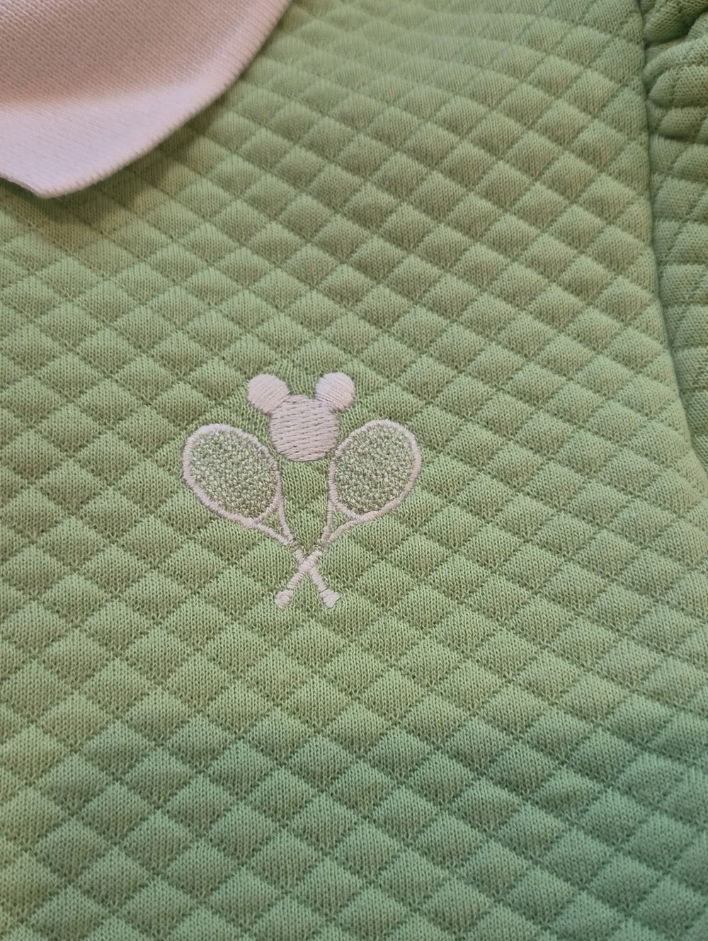 Disney x Janie and Jack Mickey Mouse Quilted Romper - Picture 3 of 6